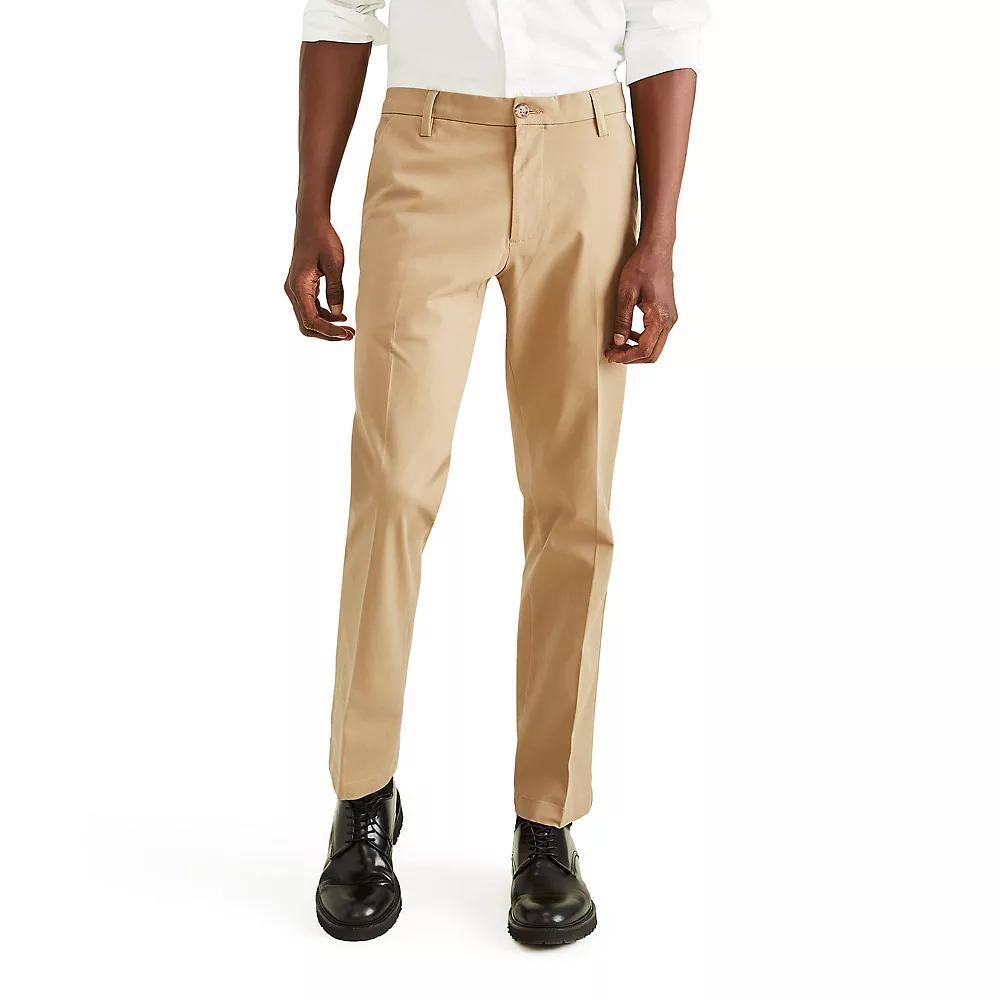 Men's Dockers® Workday Straight-Fit Smart 360 FLEX Khaki Pants, Size: 32X34, British Green Product Image