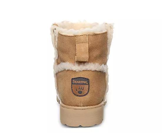Bearpaw Willow Womens Suede Boots Iced Brown Product Image