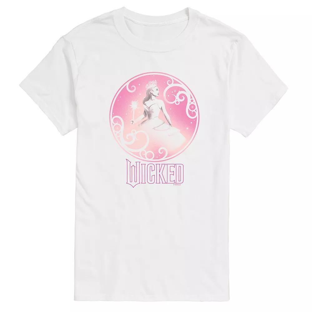 Mens Wicked Glinda Portrait Graphic Tee Product Image
