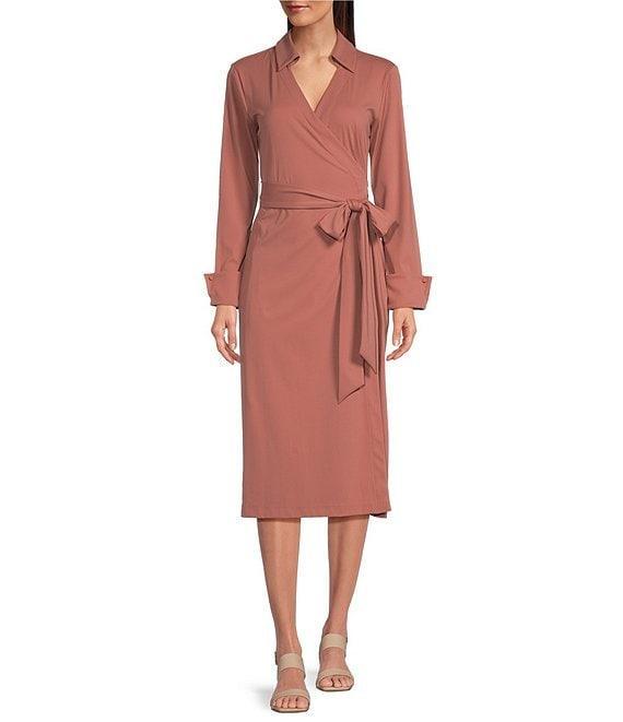Alex Marie Adaline Jetset-Tech Super Stretch Wrap Dress Product Image
