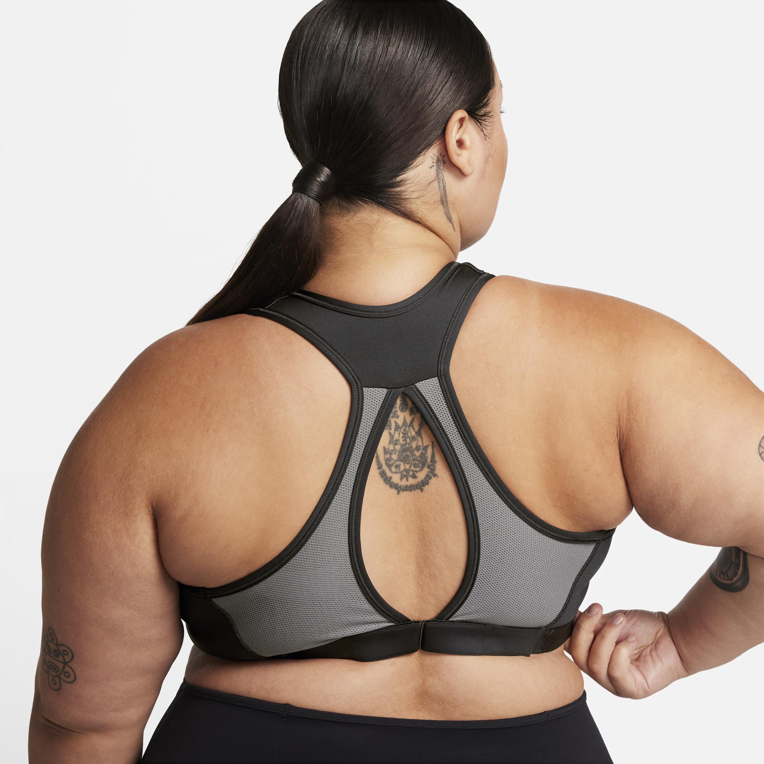 Nike Women's Swoosh High Support Non-Padded Adjustable Sports Bra Product Image