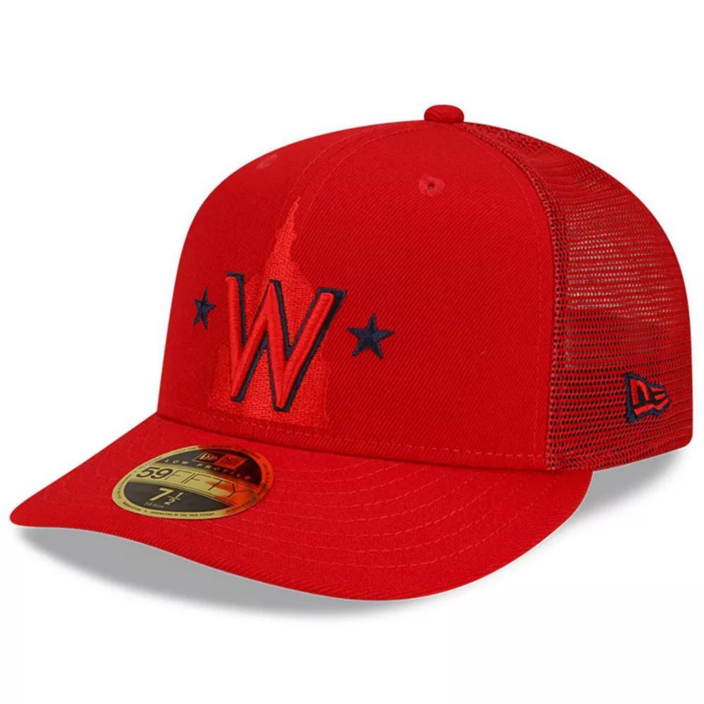 Men's New Era Red Washington Nationals 2022 Batting Practice Low Profile 59FIFTY Fitted Hat, Size: 7 1/2 Product Image