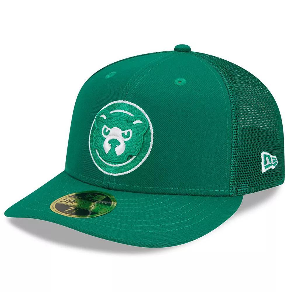 Men's New Era Green Chicago Cubs 2022 St. Patrick's Day On-Field Low Profile 59FIFTY Fitted Hat, Size: 7 1/4 Product Image