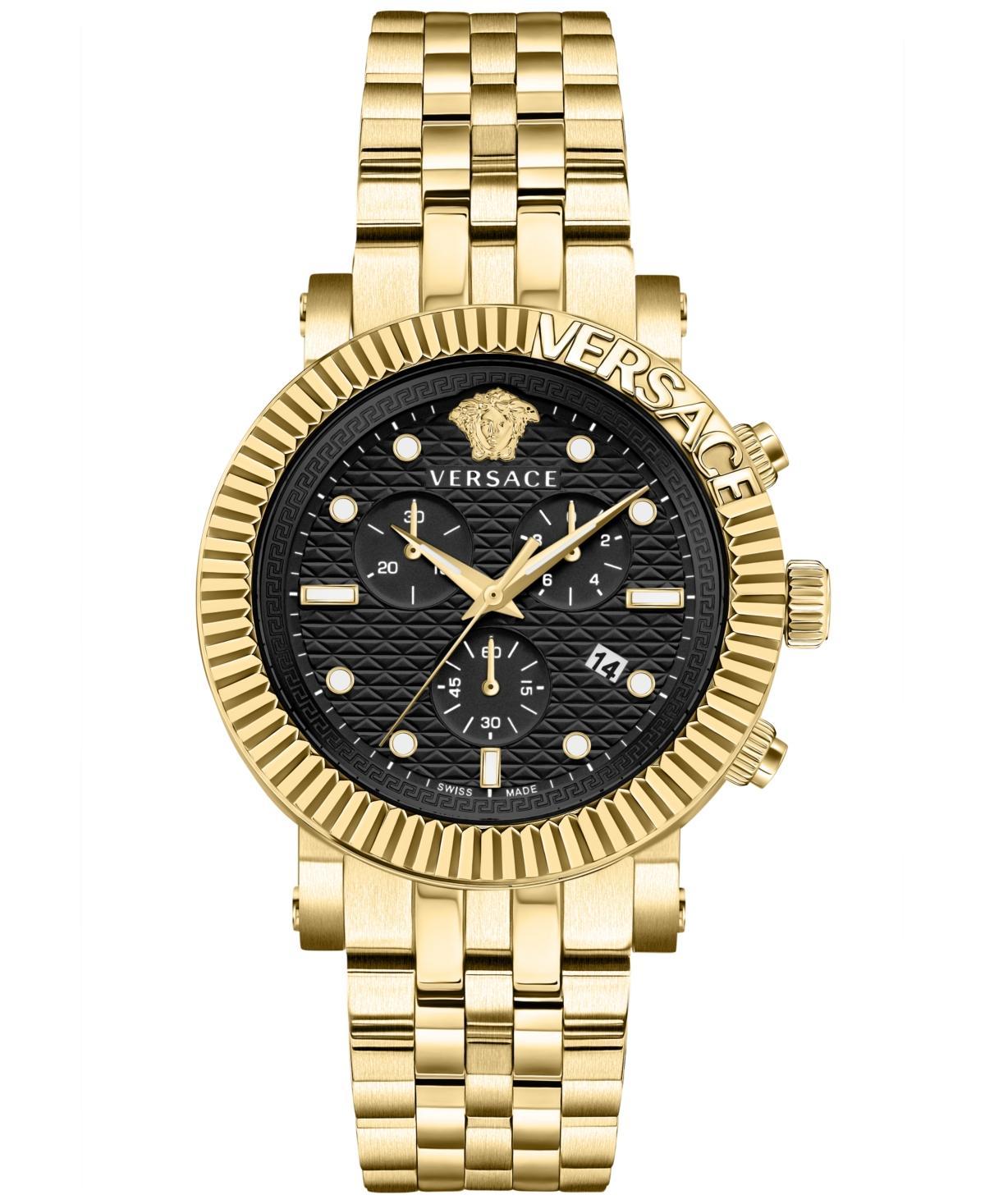 Mens V-Chrono Classic Two-Tone Bracelet Watch, 45mm Product Image