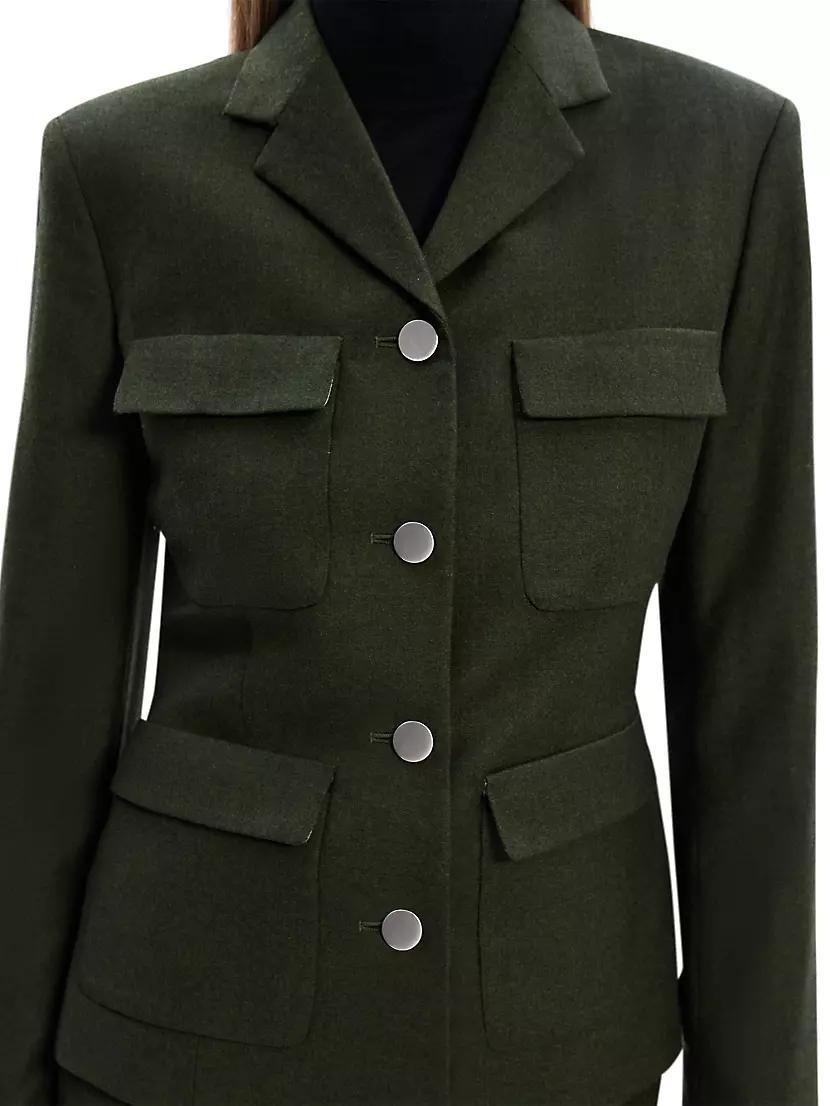 Wool Military Jacket Product Image