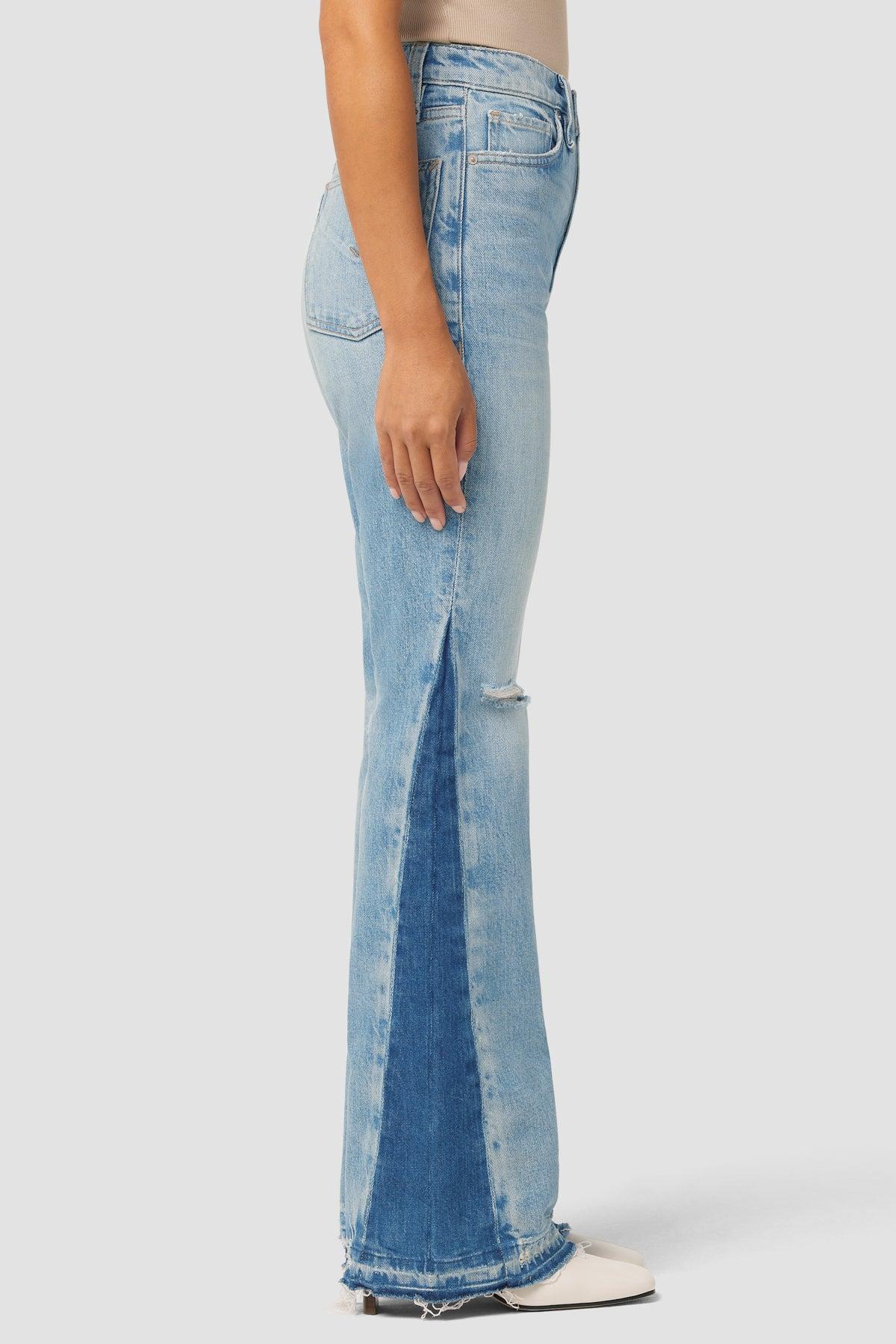 Faye Ultra High-Rise Flare Petite Jean Female Product Image