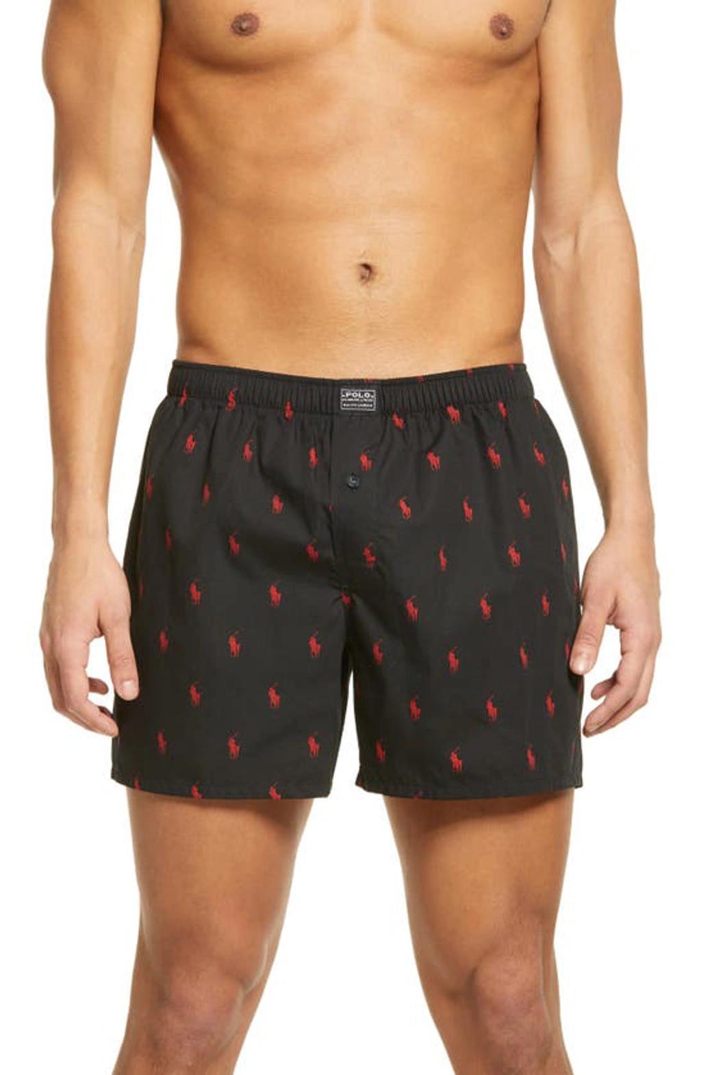 Polo Ralph Lauren Polo Player Woven Boxers Product Image