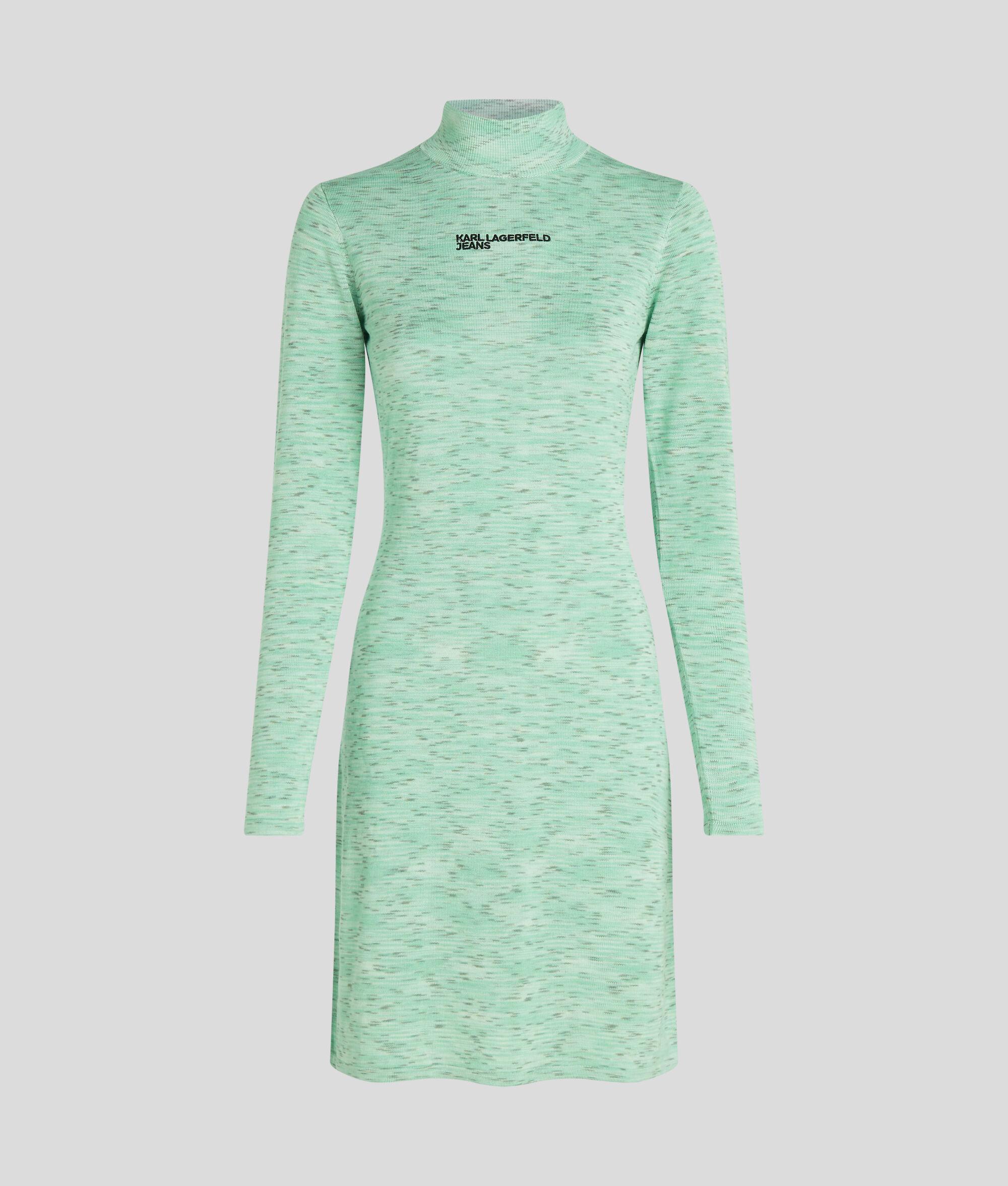 LONG-SLEEVED KNIT DRESS Product Image