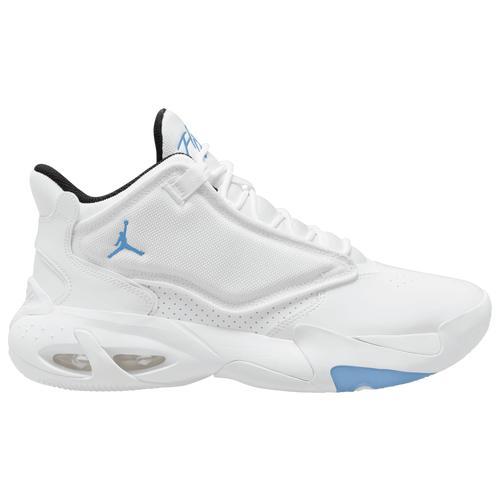 Jordan Mens Max Aura 4 - Basketball Shoes Black/Grey/White Product Image