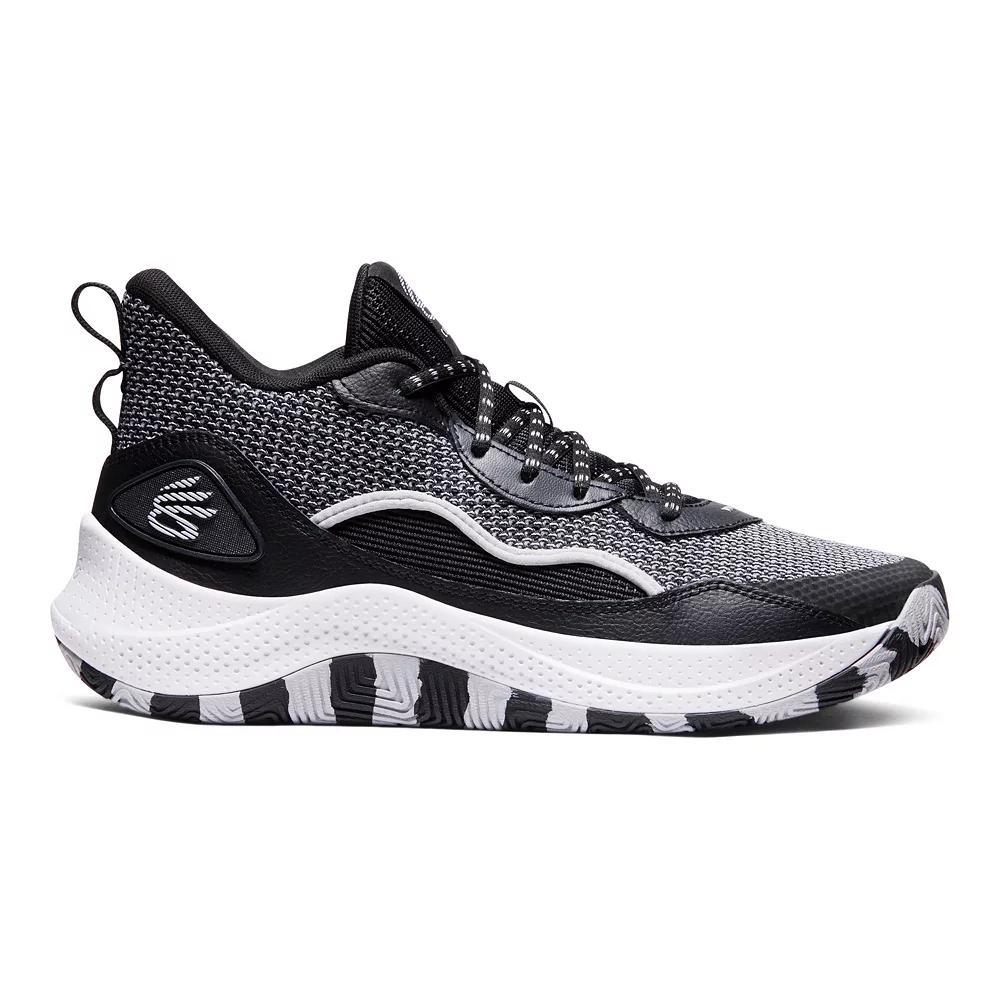Under Armour Curry 3Z 24 Men's Basketball Shoes, Size: M12W13.5, Black Product Image