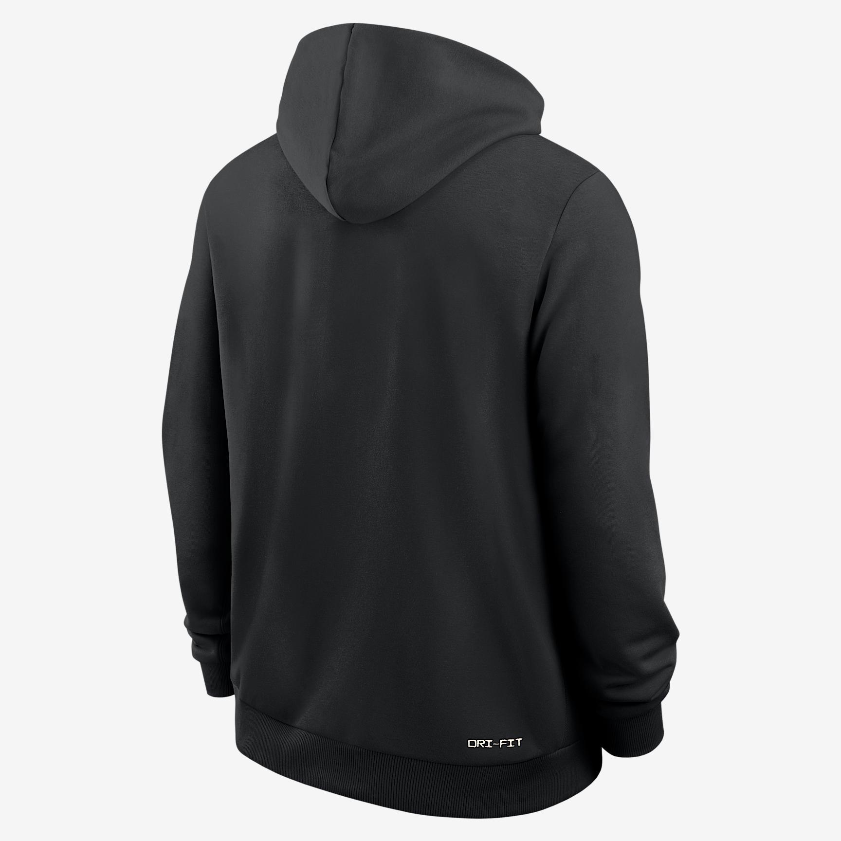 Stanford Sideline Nike Men's Dri-FIT College Pullover Hoodie Product Image