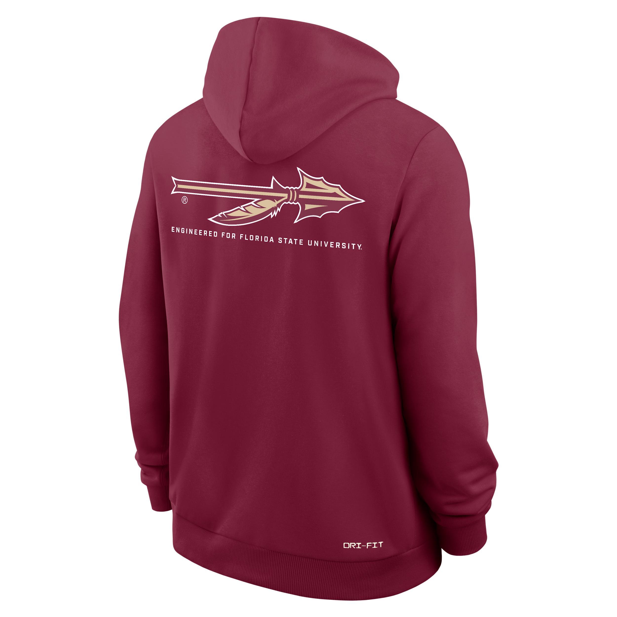 Auburn Sideline Men's Nike Dri-FIT College Full-Zip Hoodie Product Image