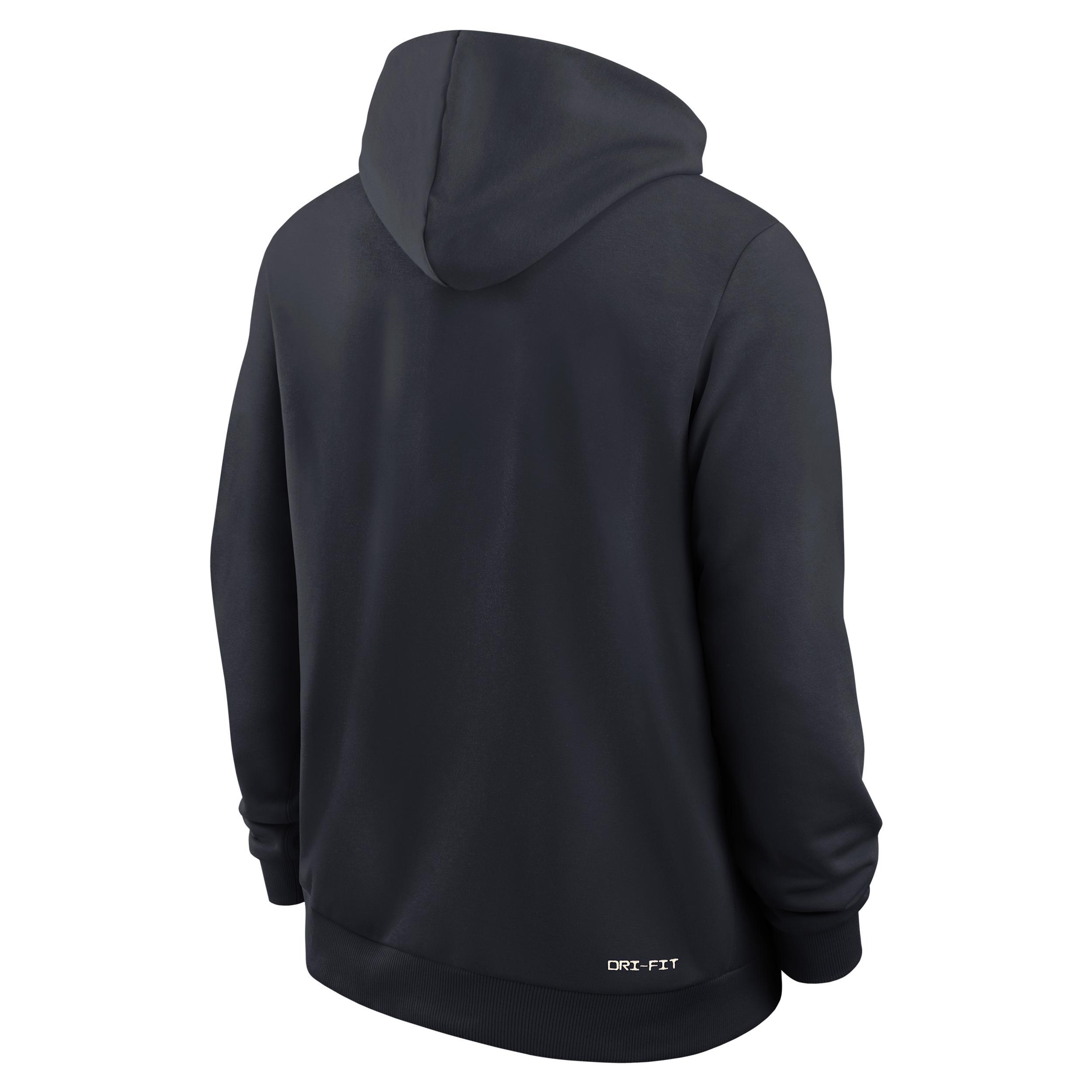 Georgia Sideline Men's Nike Dri-FIT College Pullover Hoodie Product Image