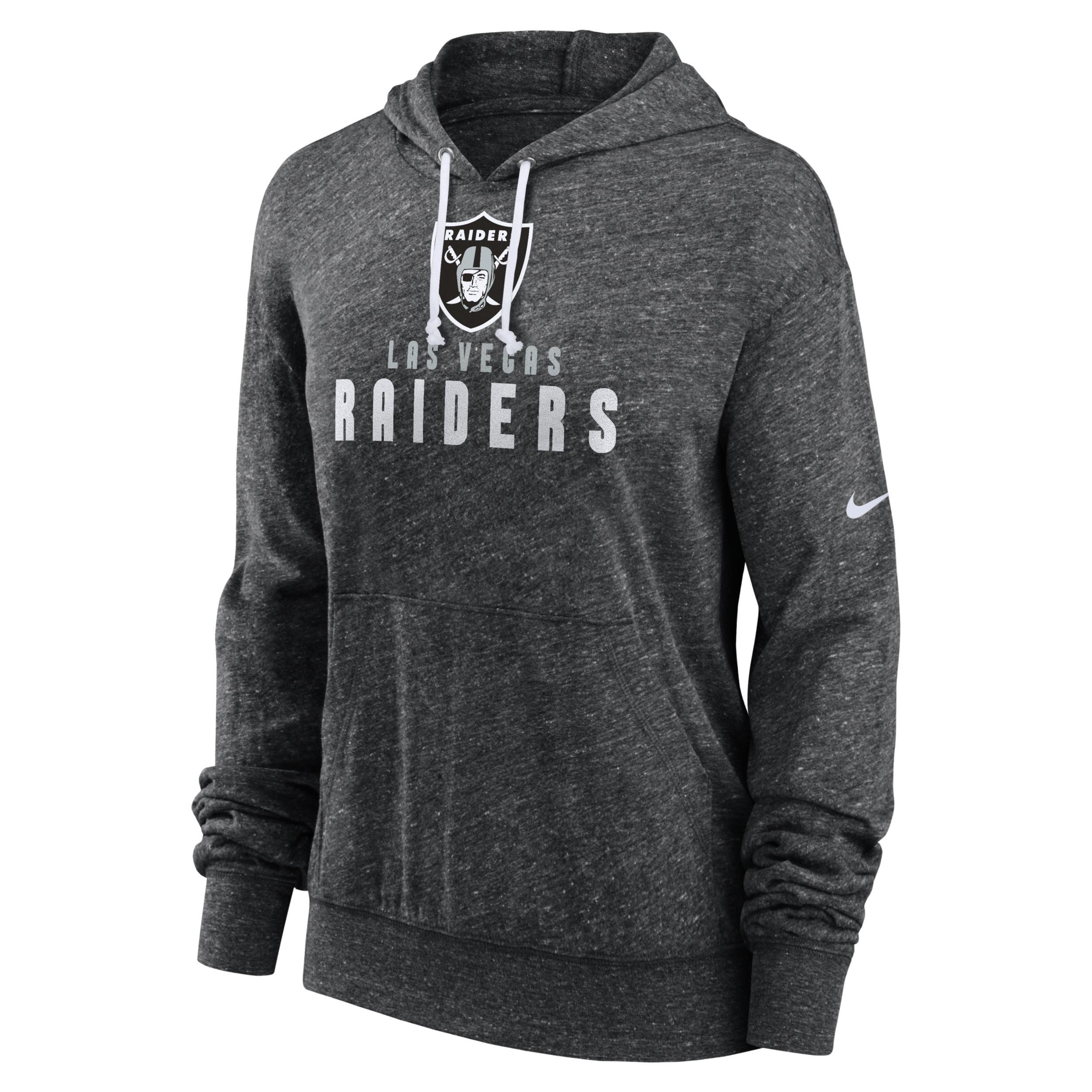 Nike Womens Gym Vintage (NFL Las Vegas Raiders) Pullover Hoodie Product Image