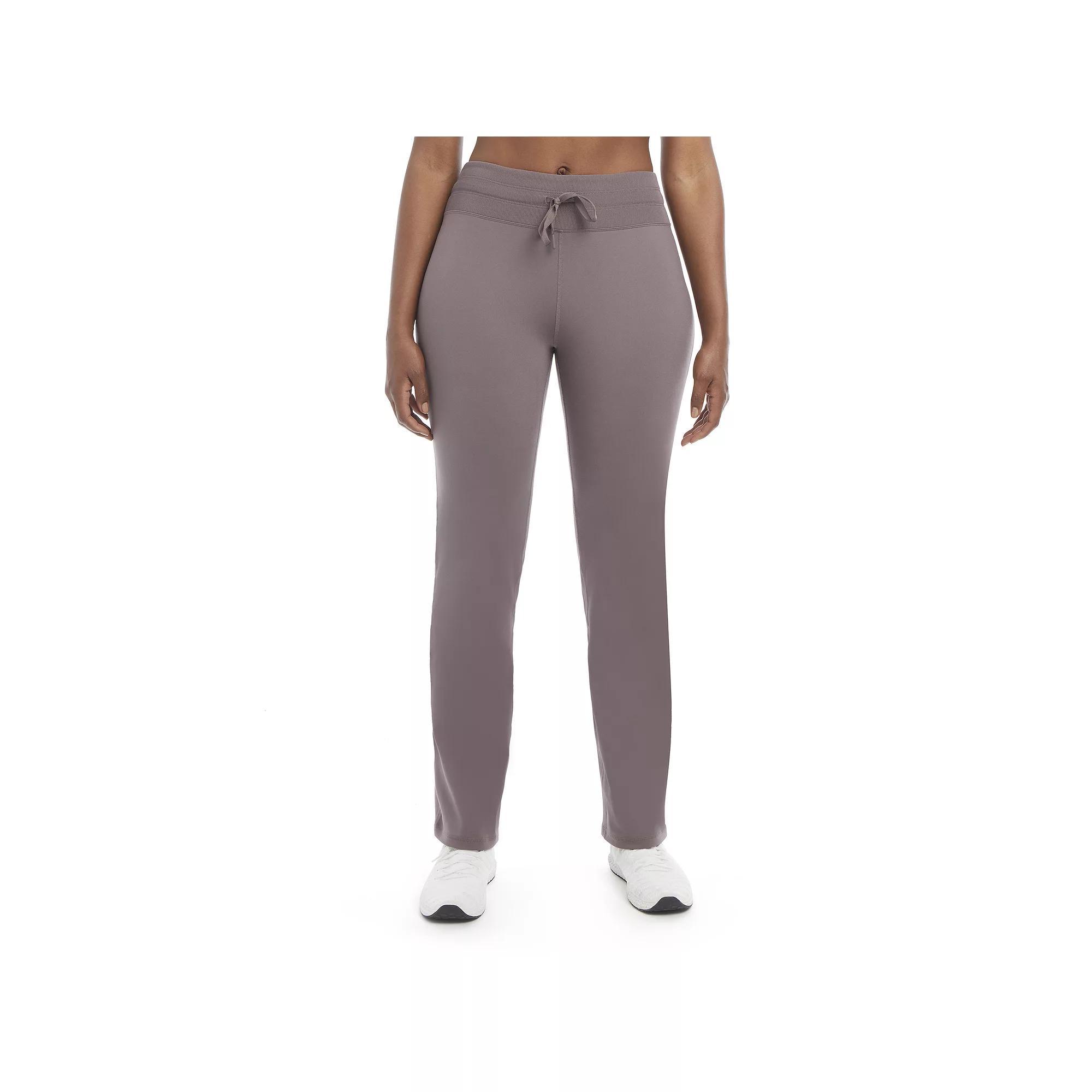 Women's Jockey Sport® Tie Waist Yoga Flare Pants, Size: XS, Purple Truffle Product Image