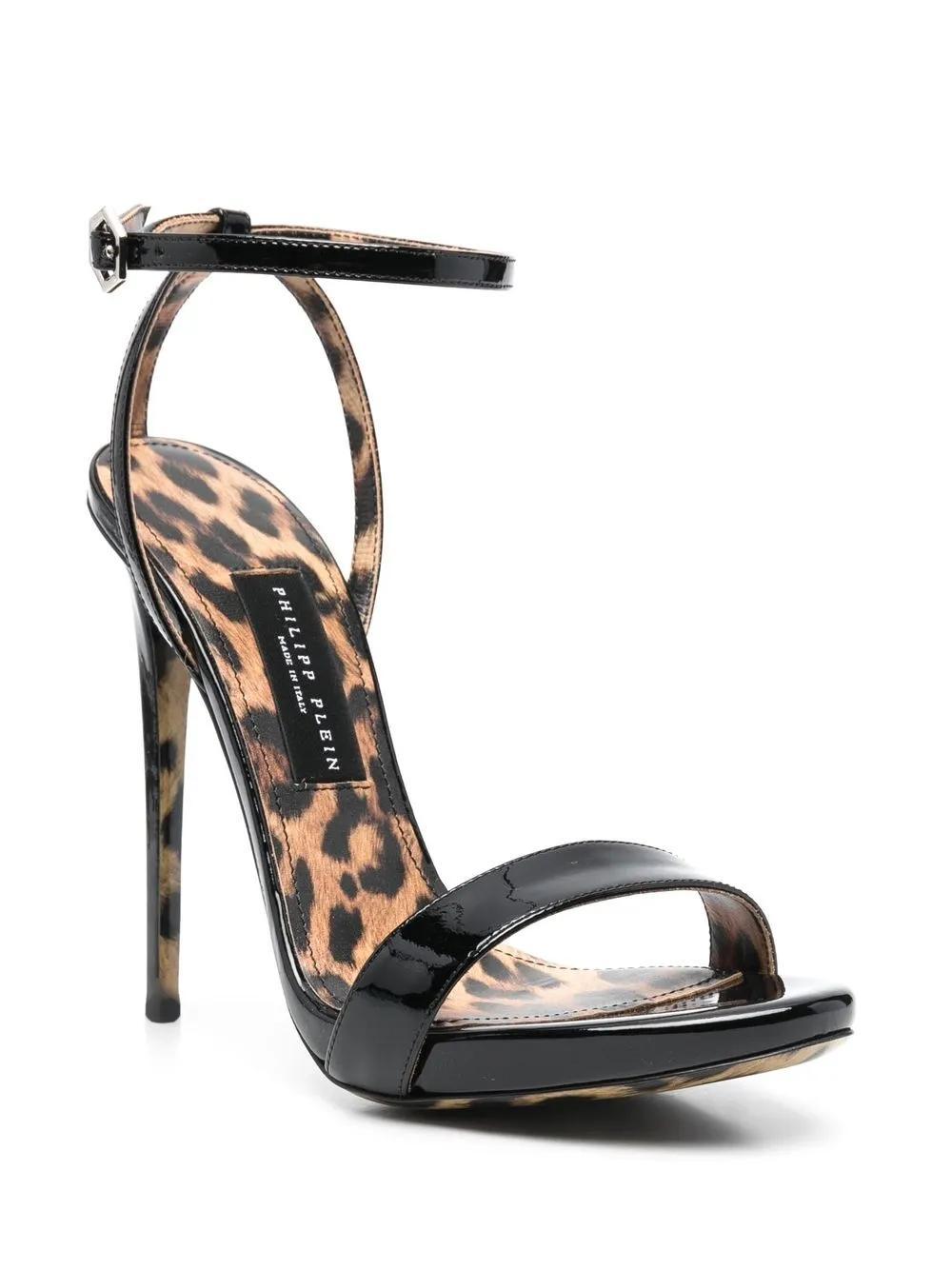 patent leather 130mm sandals Product Image