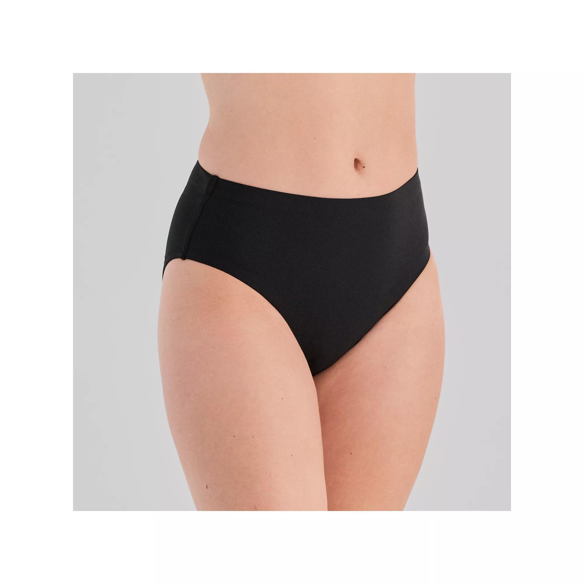 Women's Freshwater New Compression Swim Bottoms, Size: Small, Black Product Image