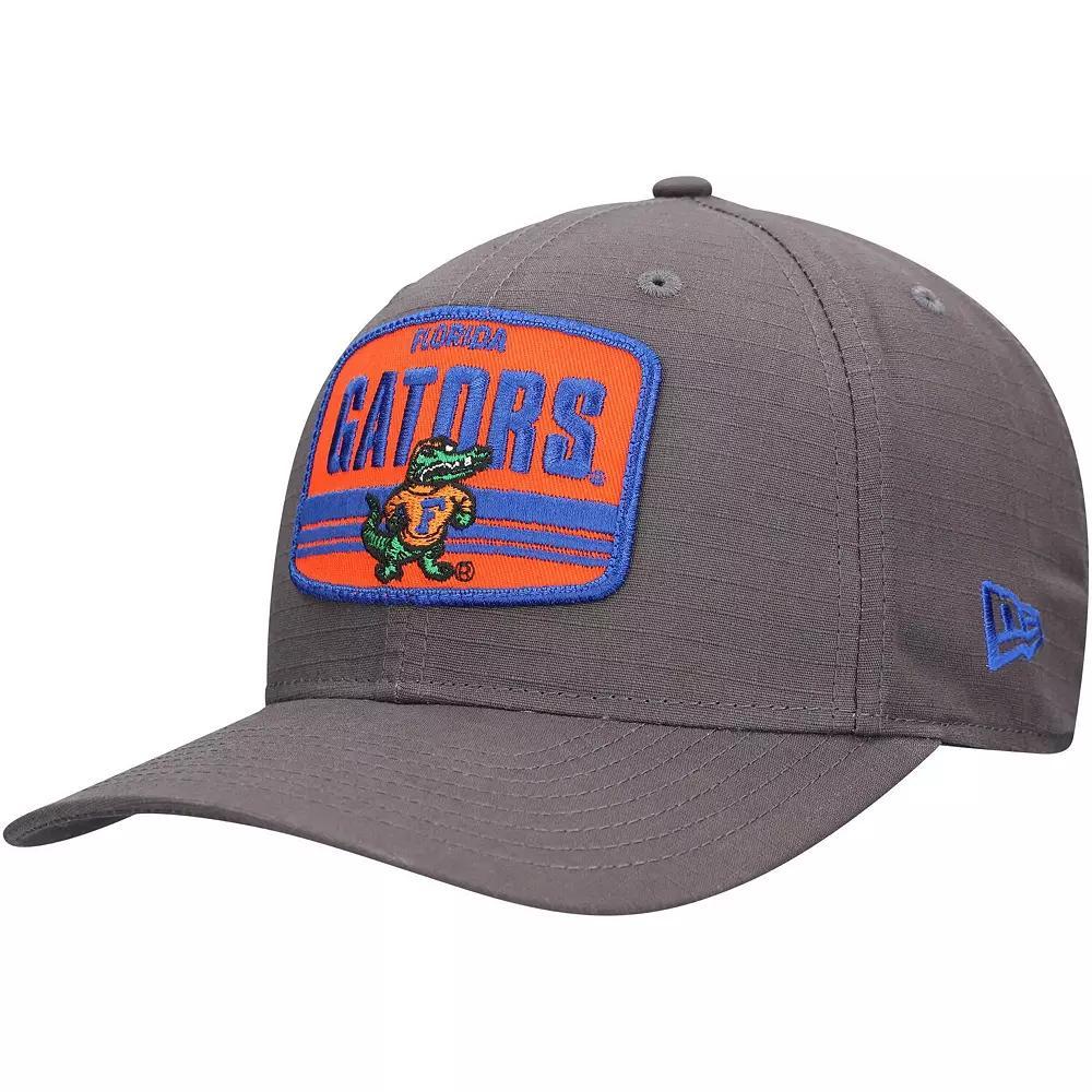 Men's New Era Charcoal Florida Gators Team Elevated 9SEVENTY Adjustable Hat Product Image