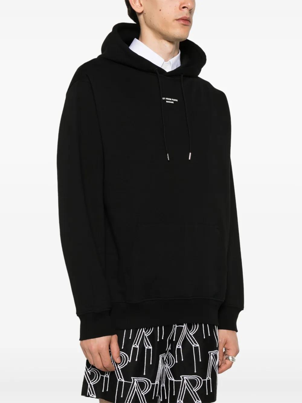 La Hoodie Slogan cotton hoodie Product Image