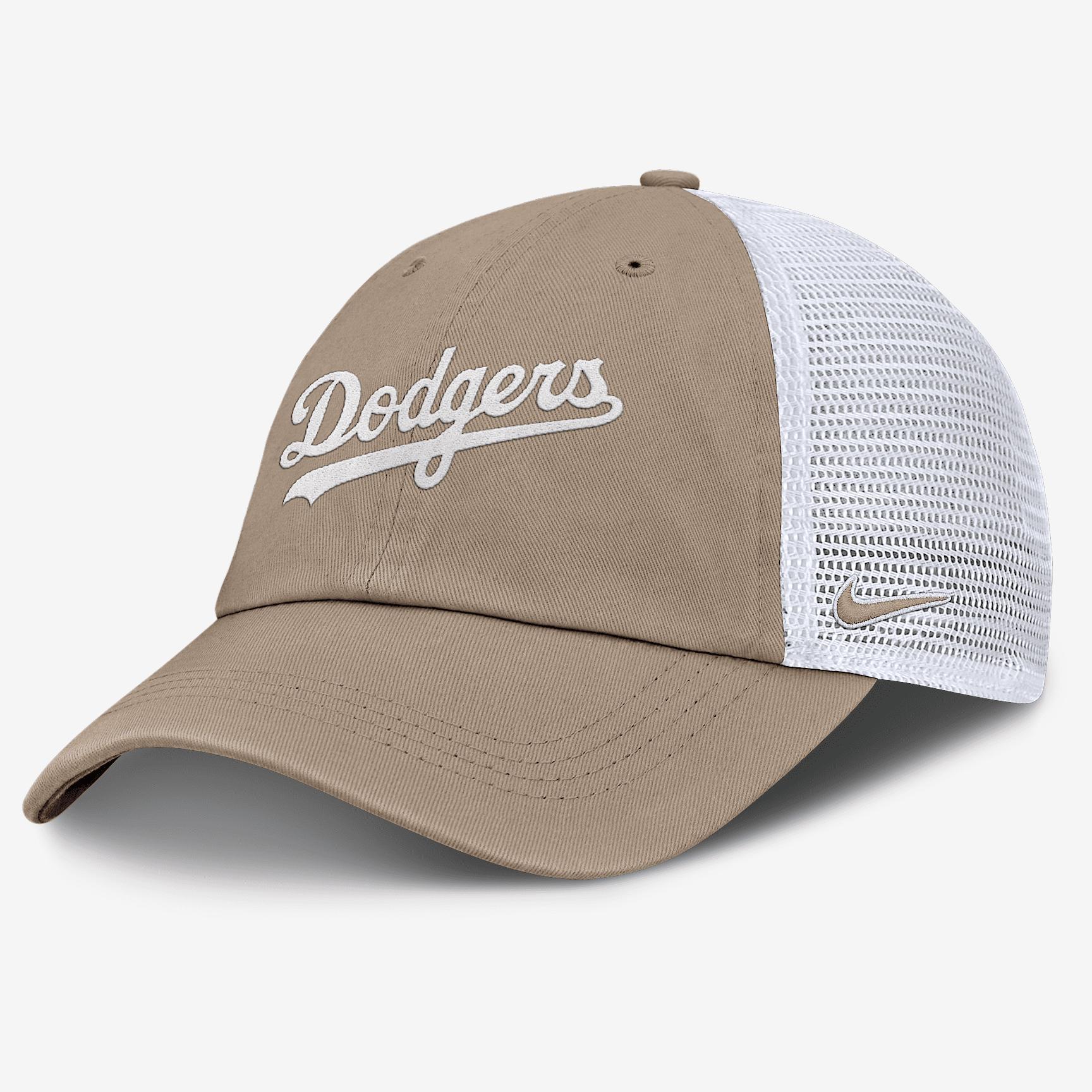 Los Angeles Dodgers Club Men's Nike MLB Trucker Adjustable Hat Product Image