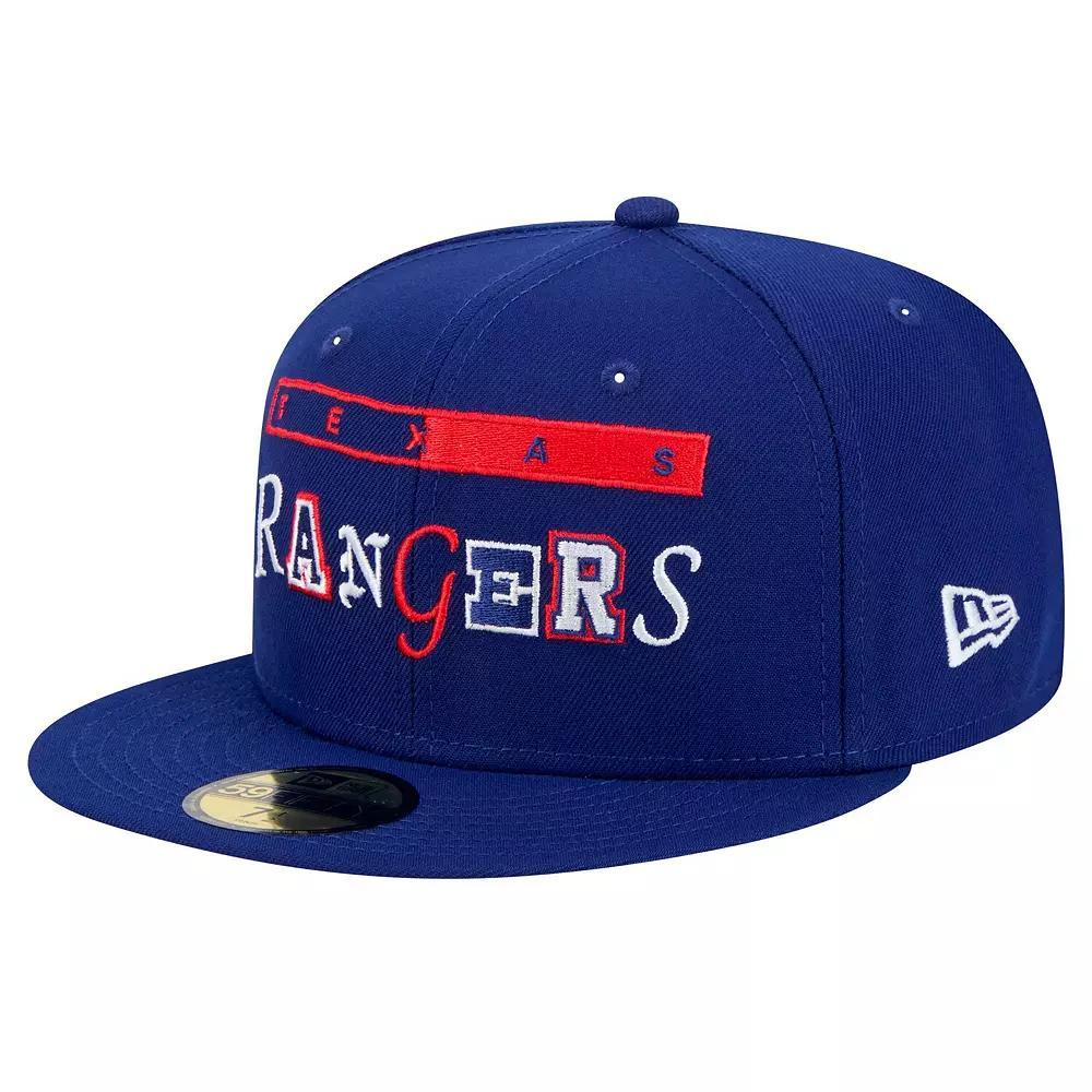 Men's New Era Royal Texas Rangers Ransom 59FIFTY Fitted Hat, Size: 7 3/4, Blue Product Image