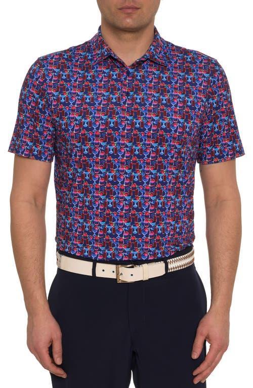 Mens Cocktail Hour Polo Shirt Product Image