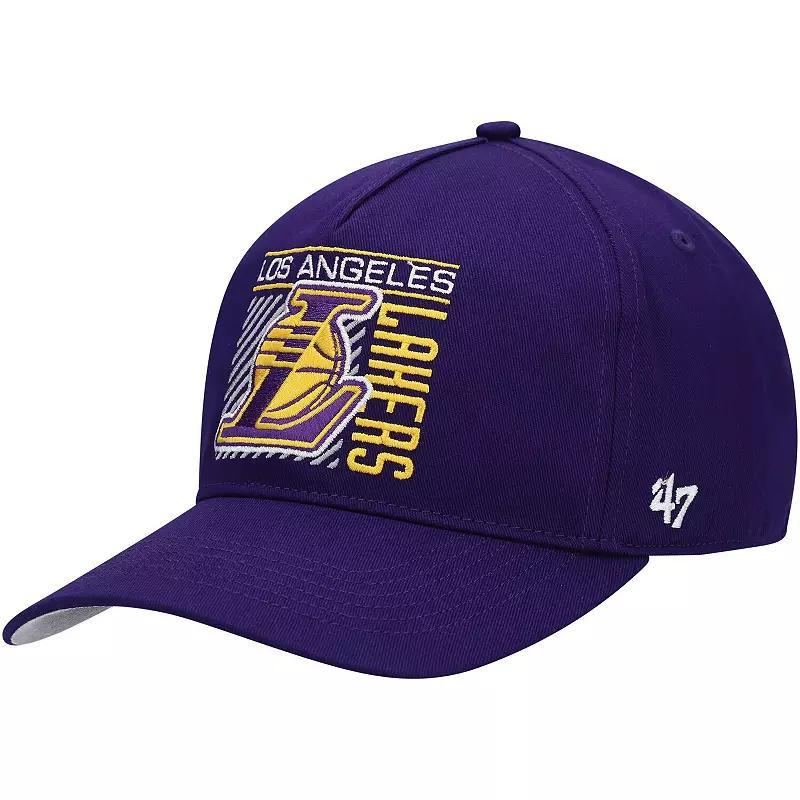 Mens 47 Los Angeles Lakers Reflex Hitch Snapback Hat Product Image