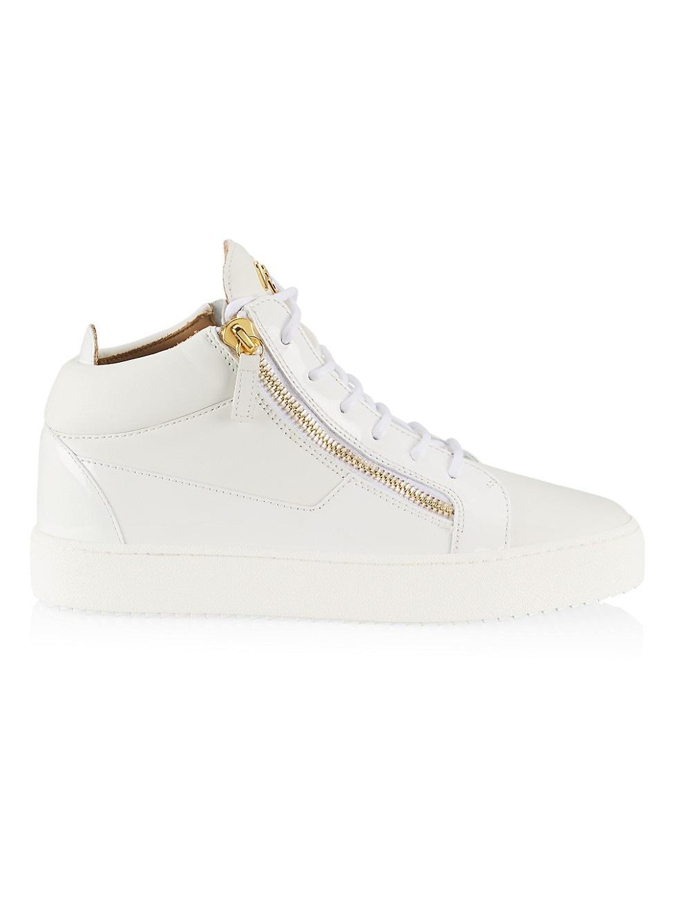Mens Birel Mid-Top Leather Sneakers Product Image