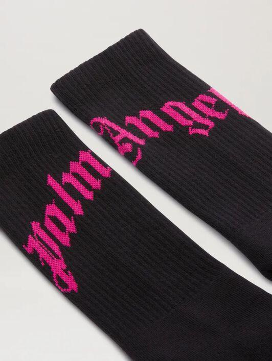 CURVED LOGO SHORT SOCKS Product Image