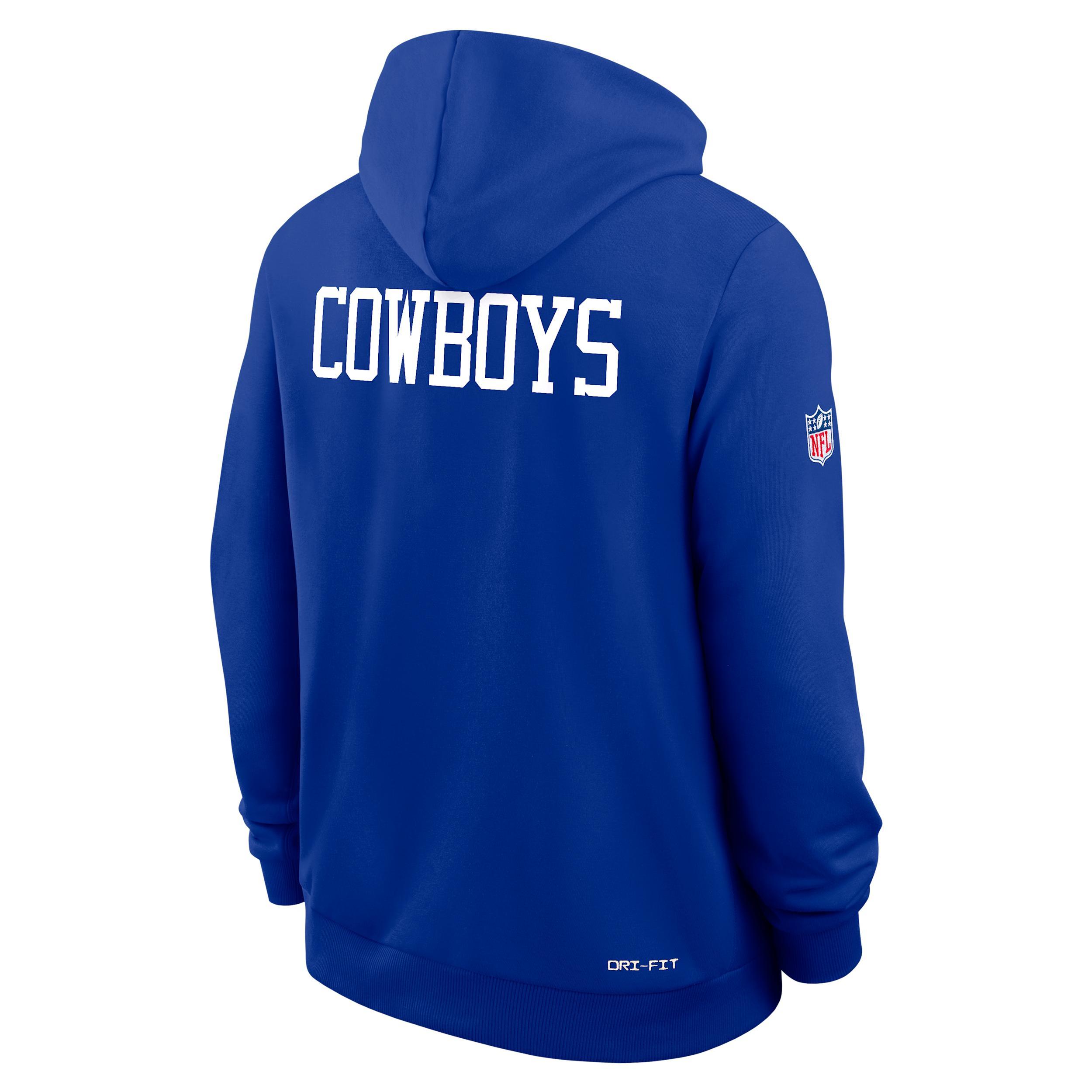 Dallas Cowboys Alt Offensive Set Play Sideline Nike Men's Dri-FIT NFL Pullover Hoodie Product Image