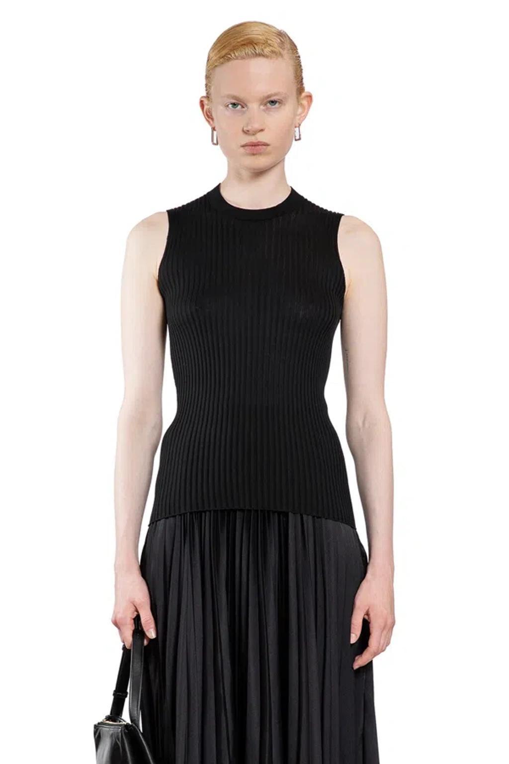 JIL SANDER Woman Black Tops Product Image