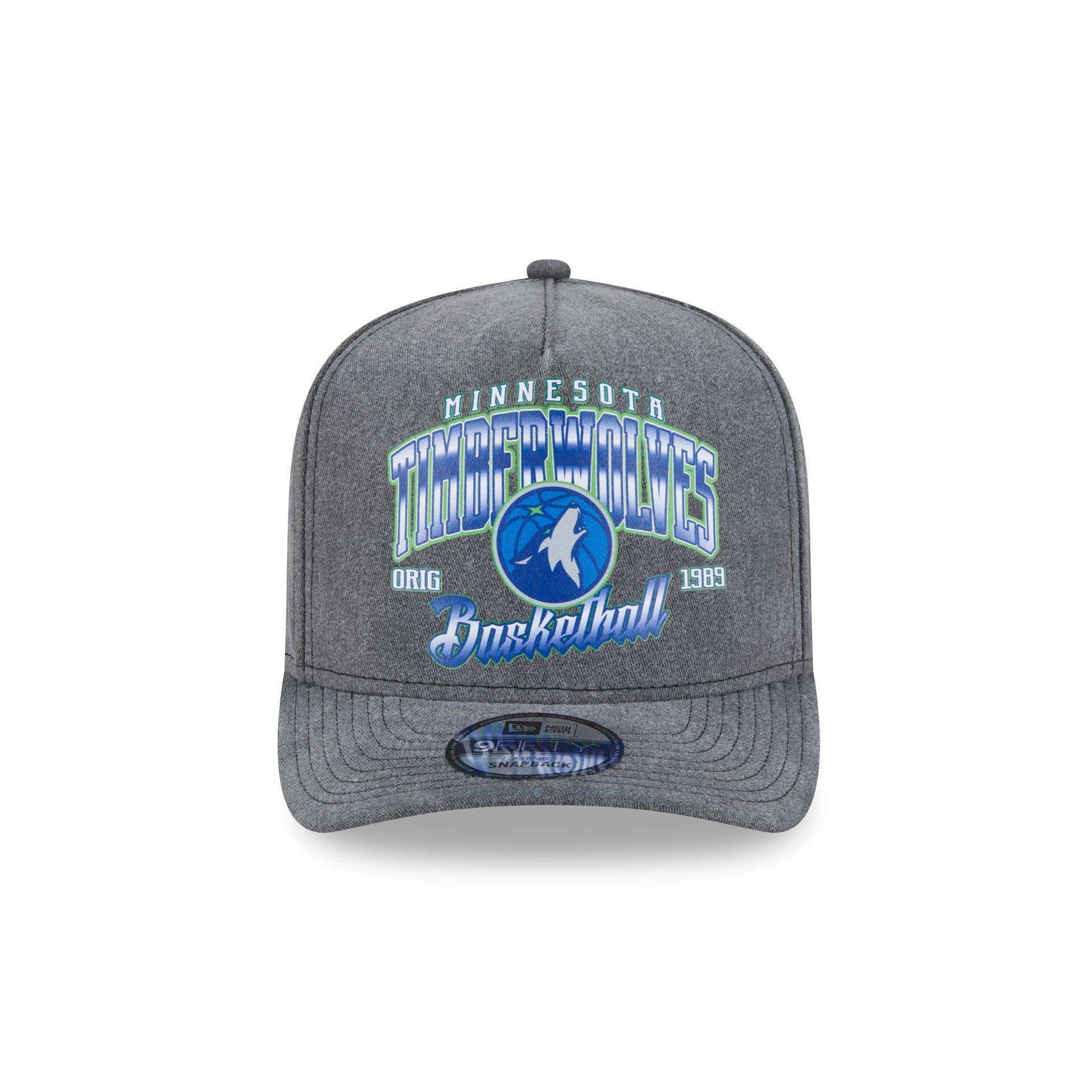 Minnesota Timberwolves Washed 9FIFTY A-Frame Snapback Hat Male Product Image
