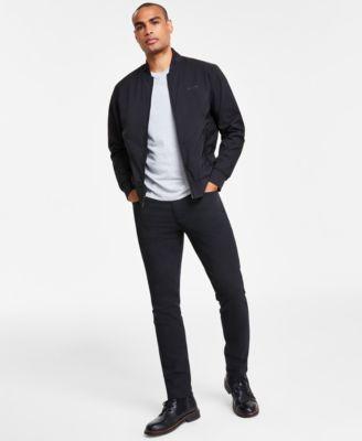 Calvin Klein Men's Slim Move 5-Pocket Pant - Grey - 31W x 32L Product Image