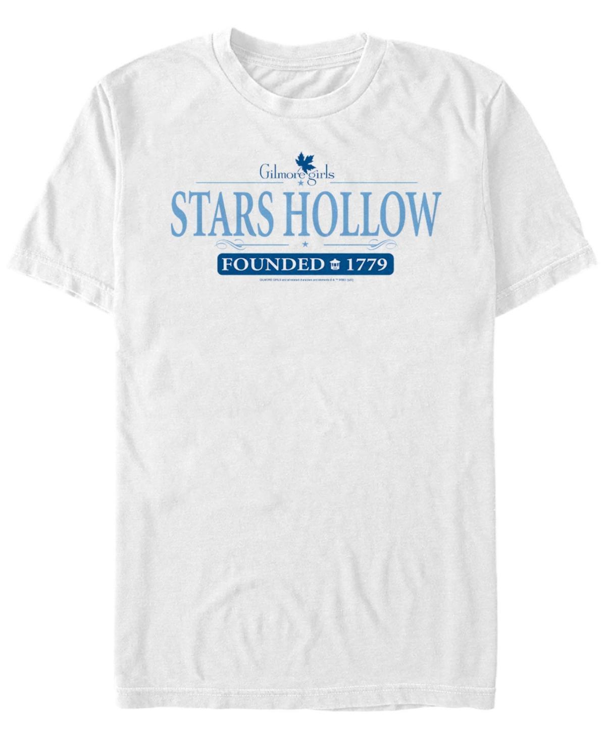 Men's Gilmore Girls Stars Hollow Founded 1779 Tee, Size: 3XL, White Product Image