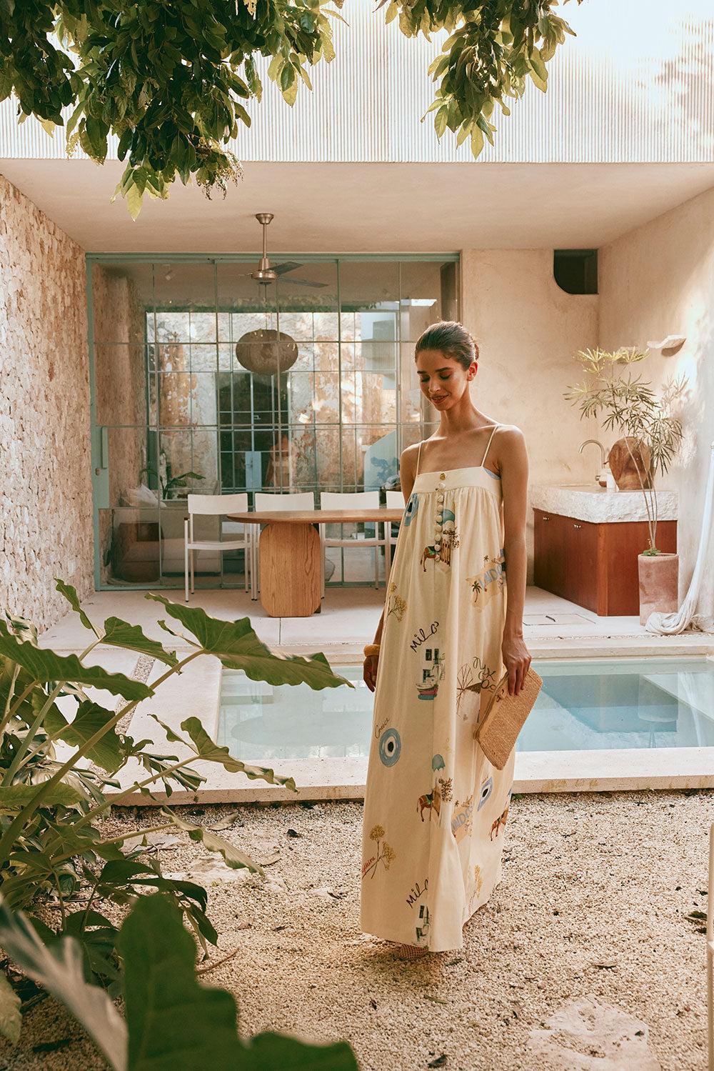 Ida Dress - Isles Of Greece Product Image