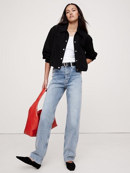 High-Rise 90s Straight Jean Product Image