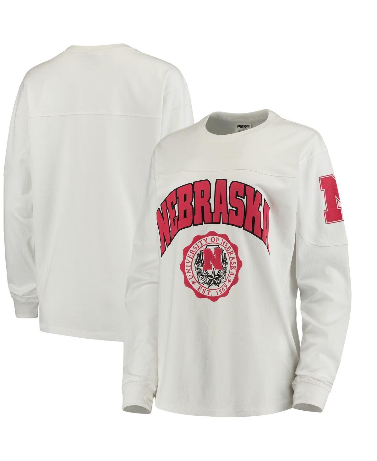 Womens Nebraska Huskers Edith Long Sleeve T-Shirt Product Image