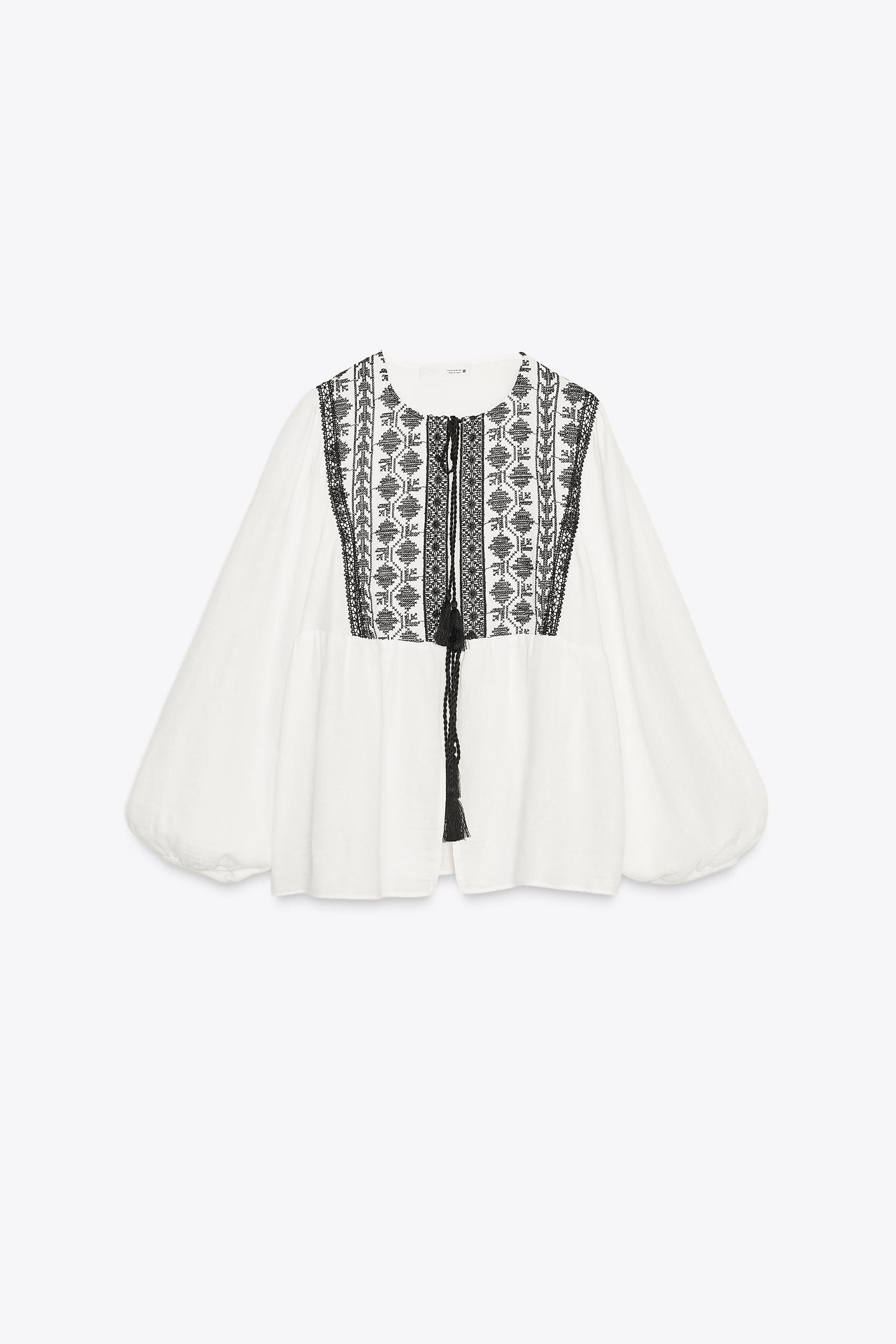 CONTRAST EMBROIDERY JACKET Product Image