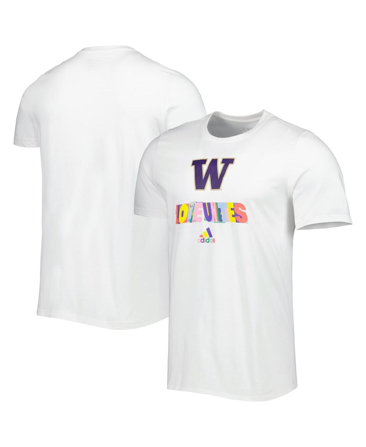 Men's adidas White Washington Huskies Pride Fresh T-Shirt, Size: XL Product Image