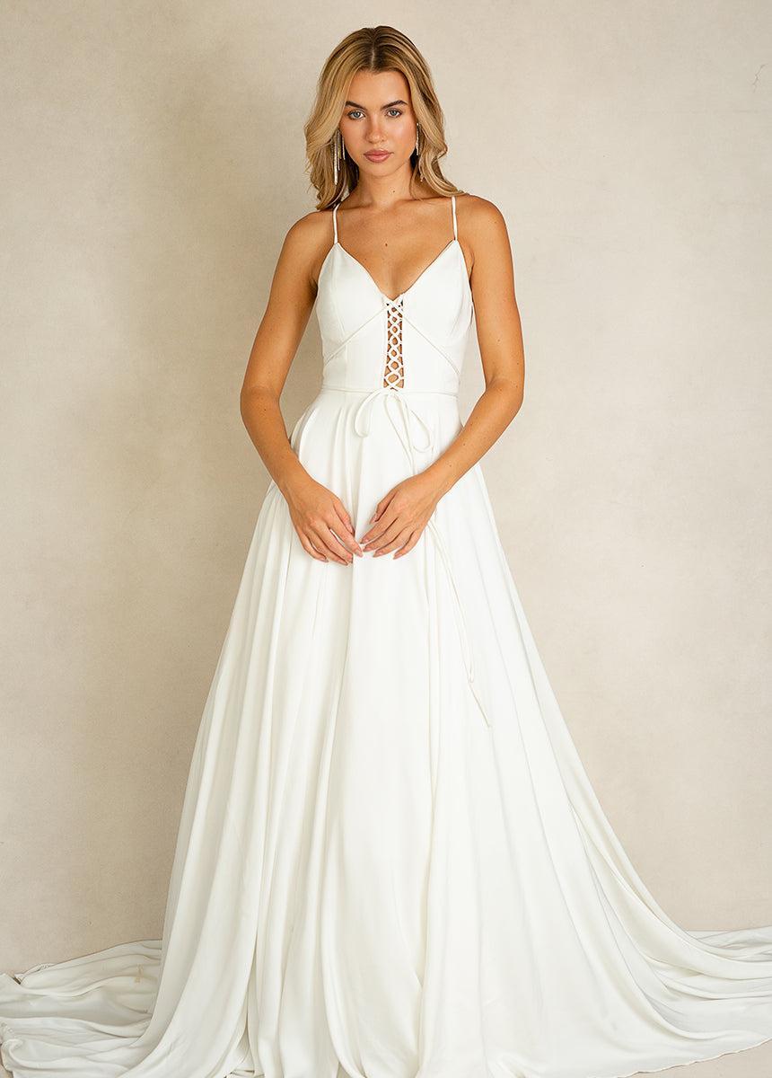 Raya Bridal Gown in Lily Female Product Image