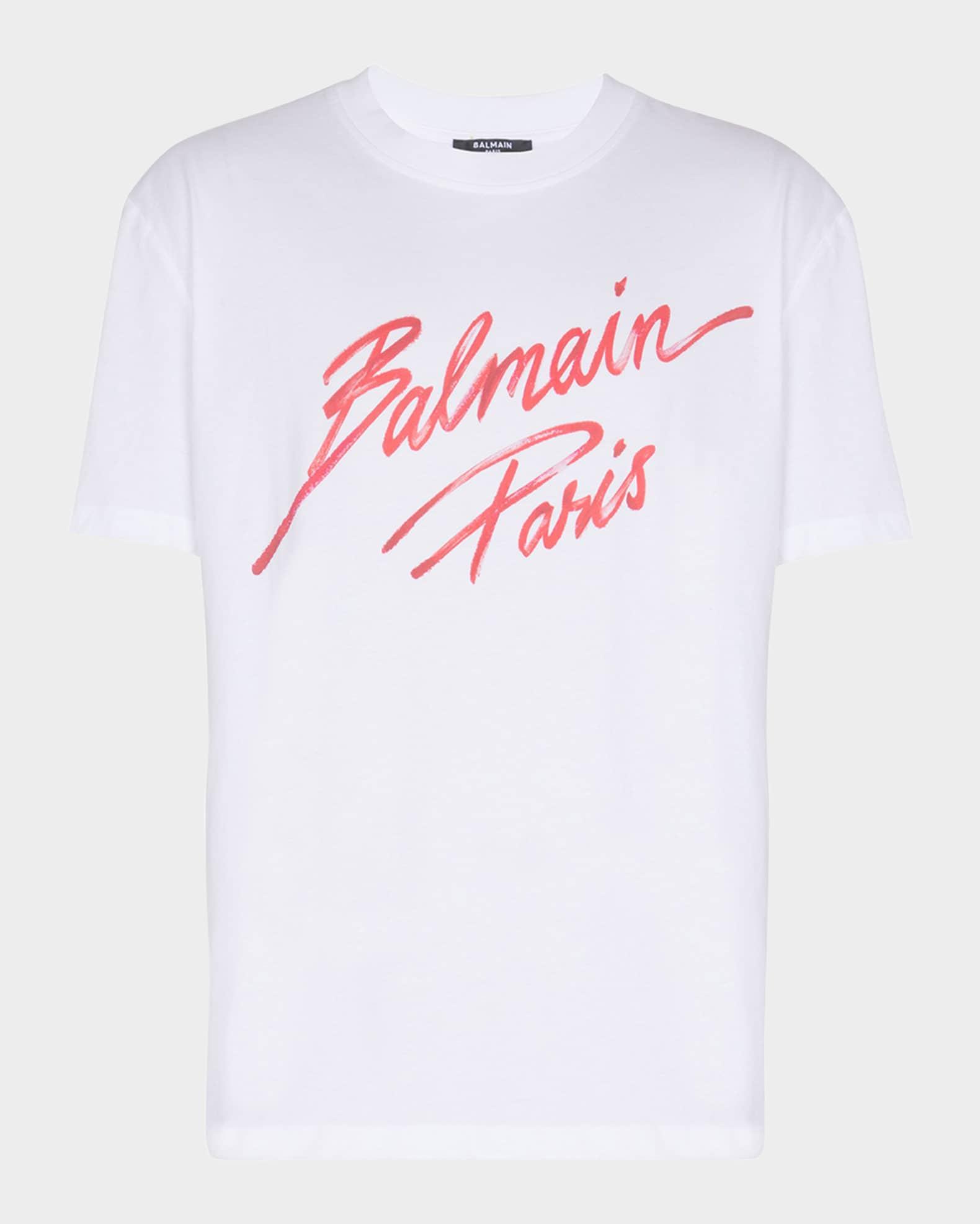 Mens Lipstick Paris Logo T-Shirt Product Image
