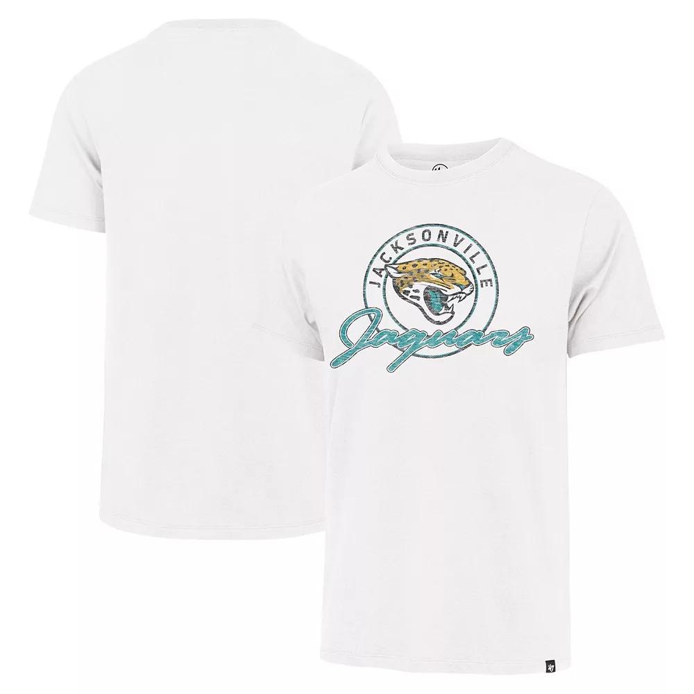 Men's '47 White Jacksonville Jaguars Ring Tone Franklin T-Shirt, Size: XL Product Image