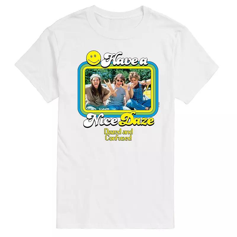 Mens Dazed and Confused Have A Nice Daze Graphic Tee Red Product Image