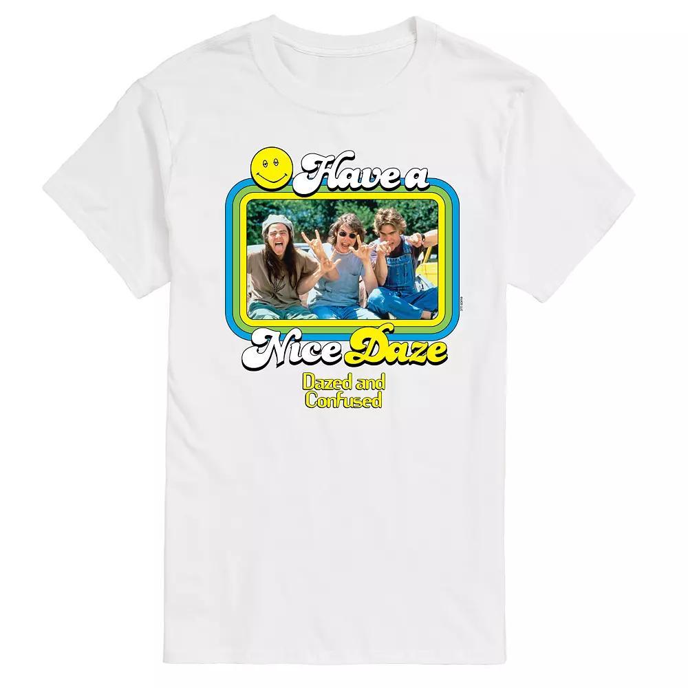 Mens Dazed and Confused Have A Nice Daze Graphic Tee Red Product Image