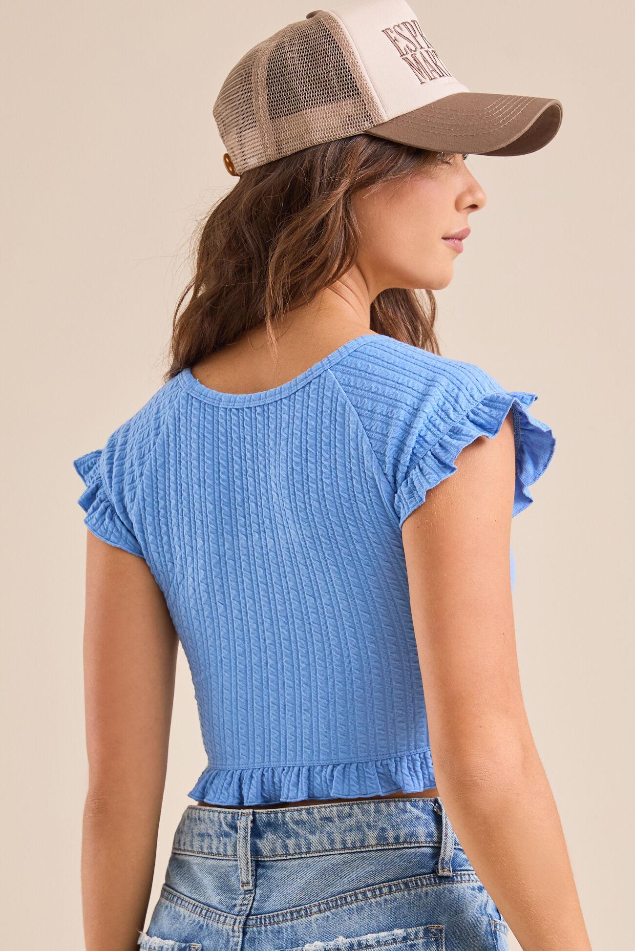 Brinley Textured Knit Top Product Image