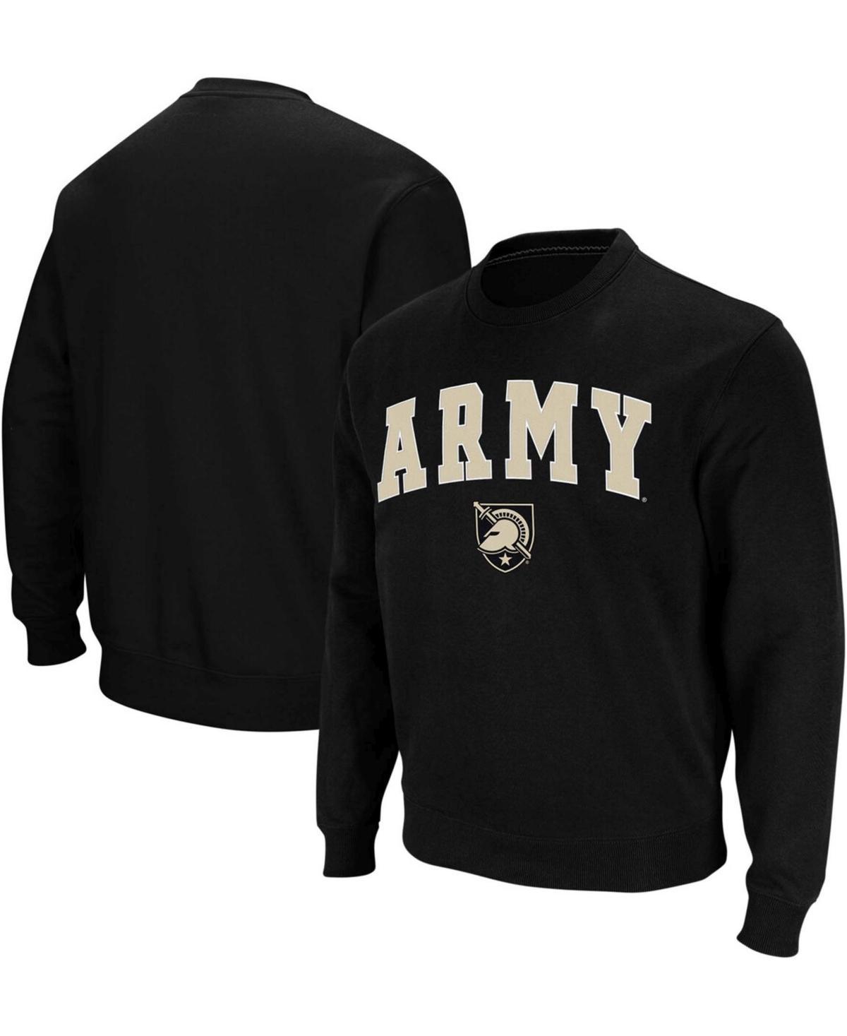 Men's Colosseum Gray Georgetown Hoyas Arch & Logo Crew Neck Sweatshirt, Size: Small, Grg Grey Product Image