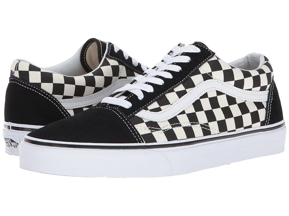 Vans UA Old Skool Sneakers Primary Check Black/White M 6.5/ W 8 Product Image
