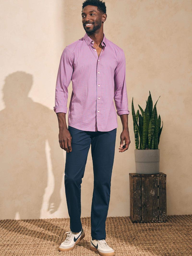 Movement™ Shirt - Blue Rose Gingham Male Product Image