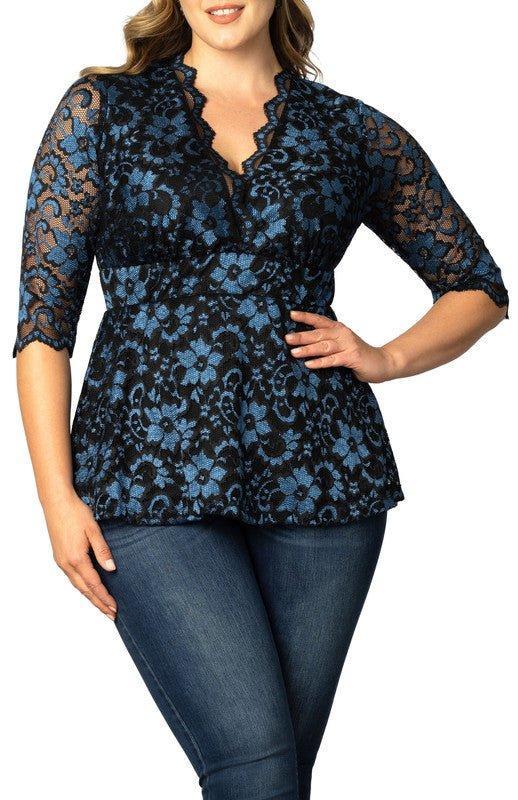 Luxe Lace Top - Plus Product Image