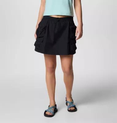 Women's Columbia Omni-SHIELD™ Elevated View Midrise Skort, Size: Medium, Black Product Image